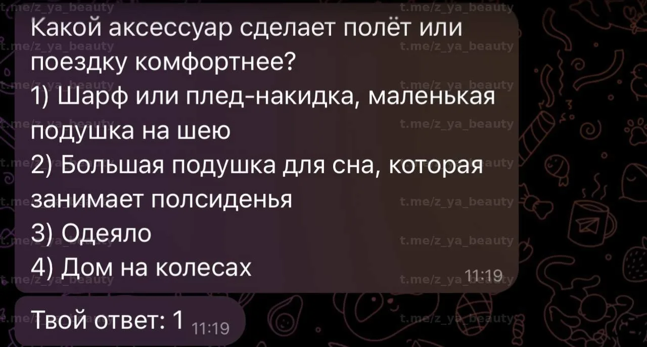 Изображение из сообщения канала