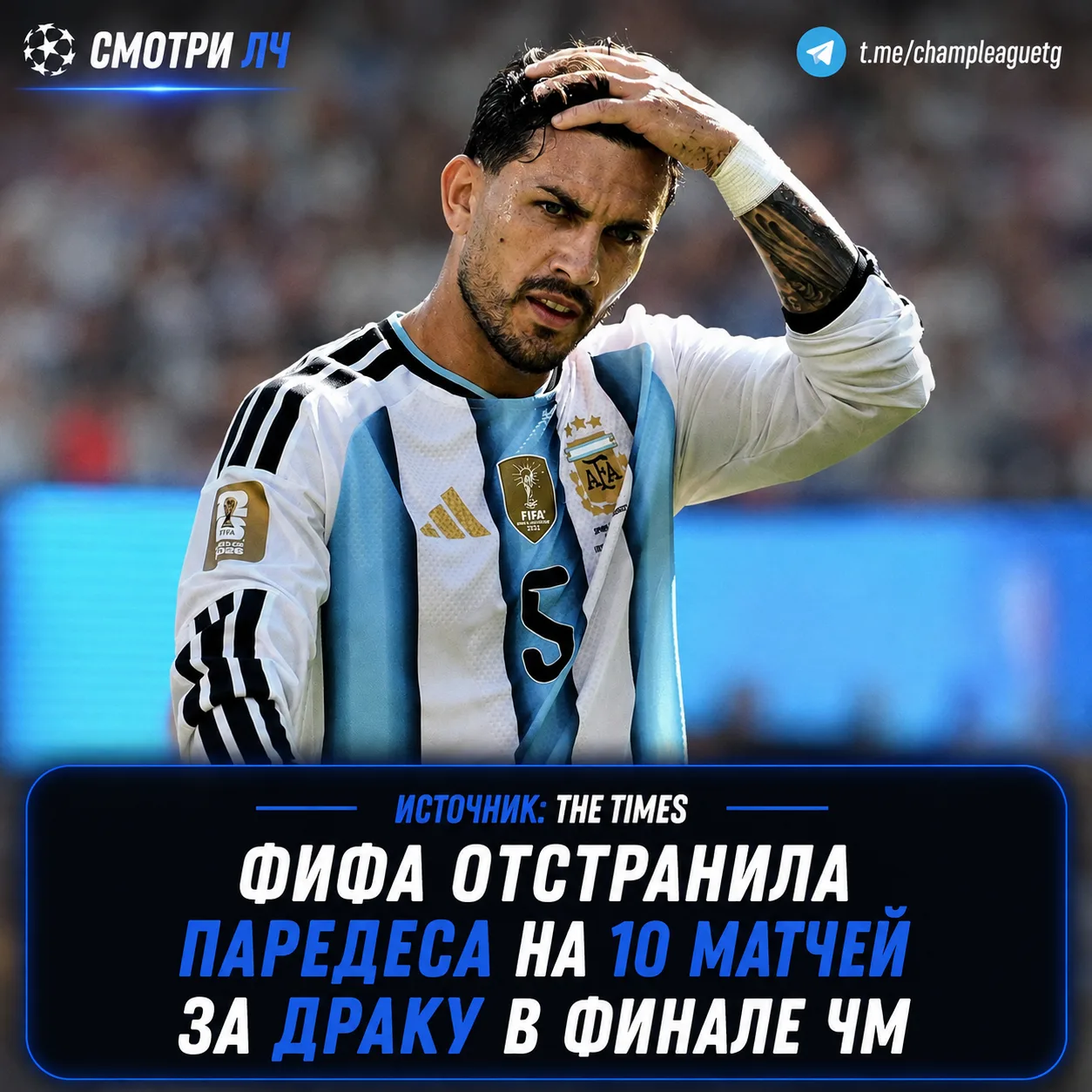 Изображение из сообщения канала
