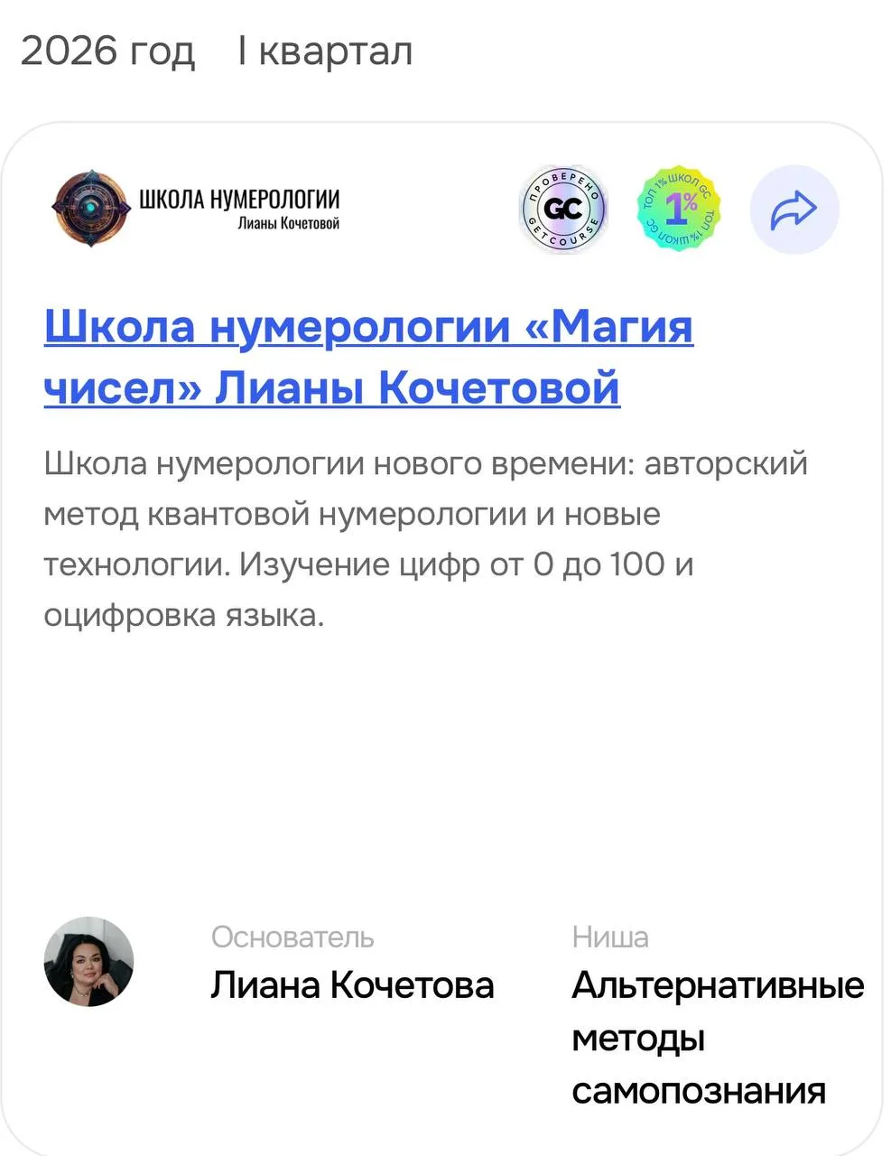 Изображение из сообщения канала
