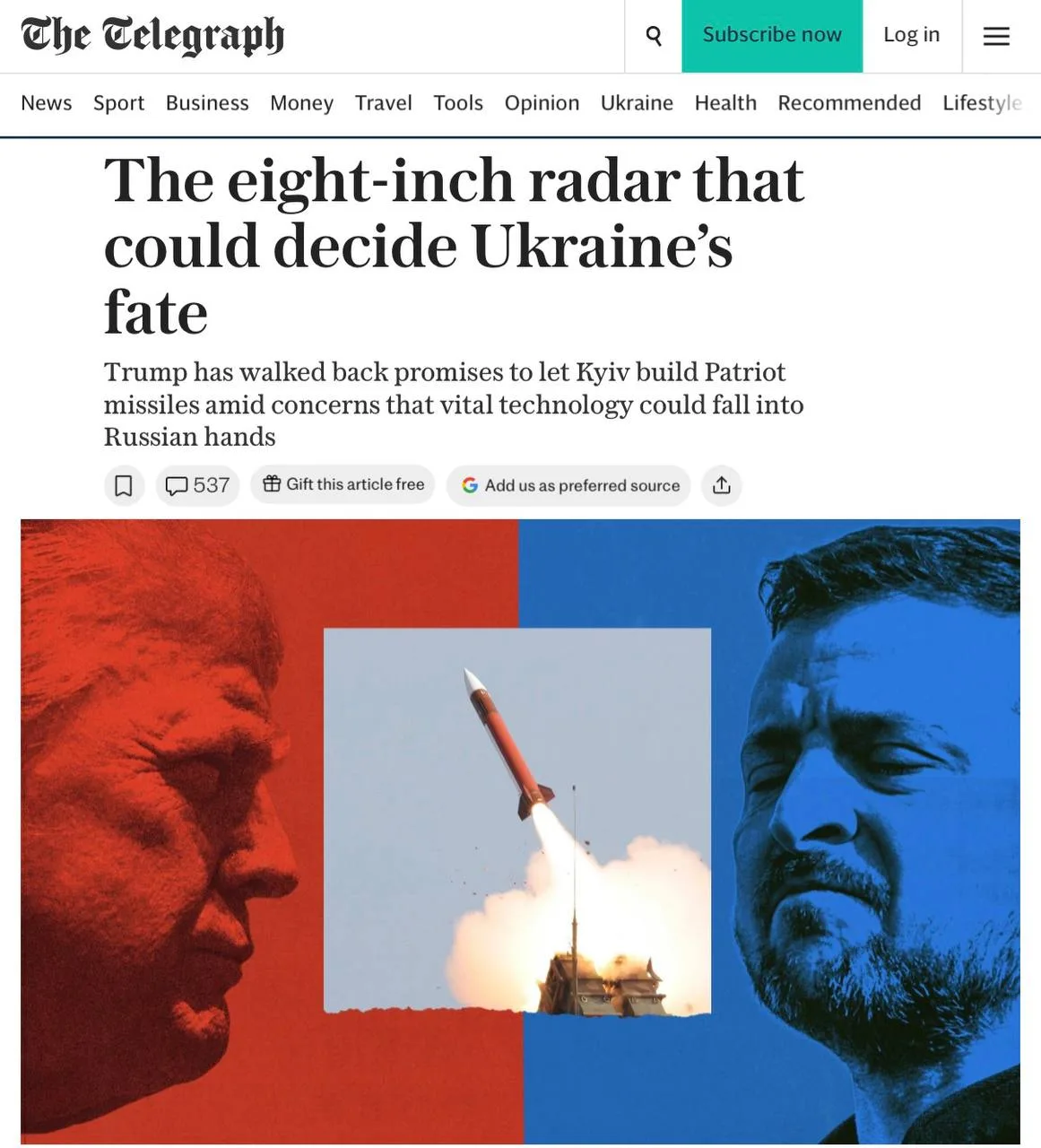Изображение из сообщения канала