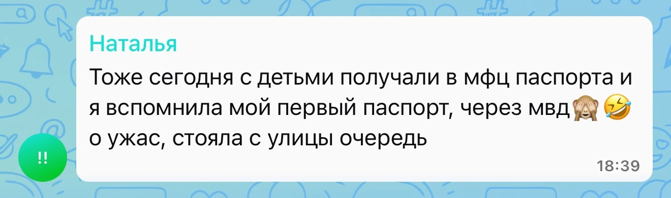 Изображение из сообщения канала