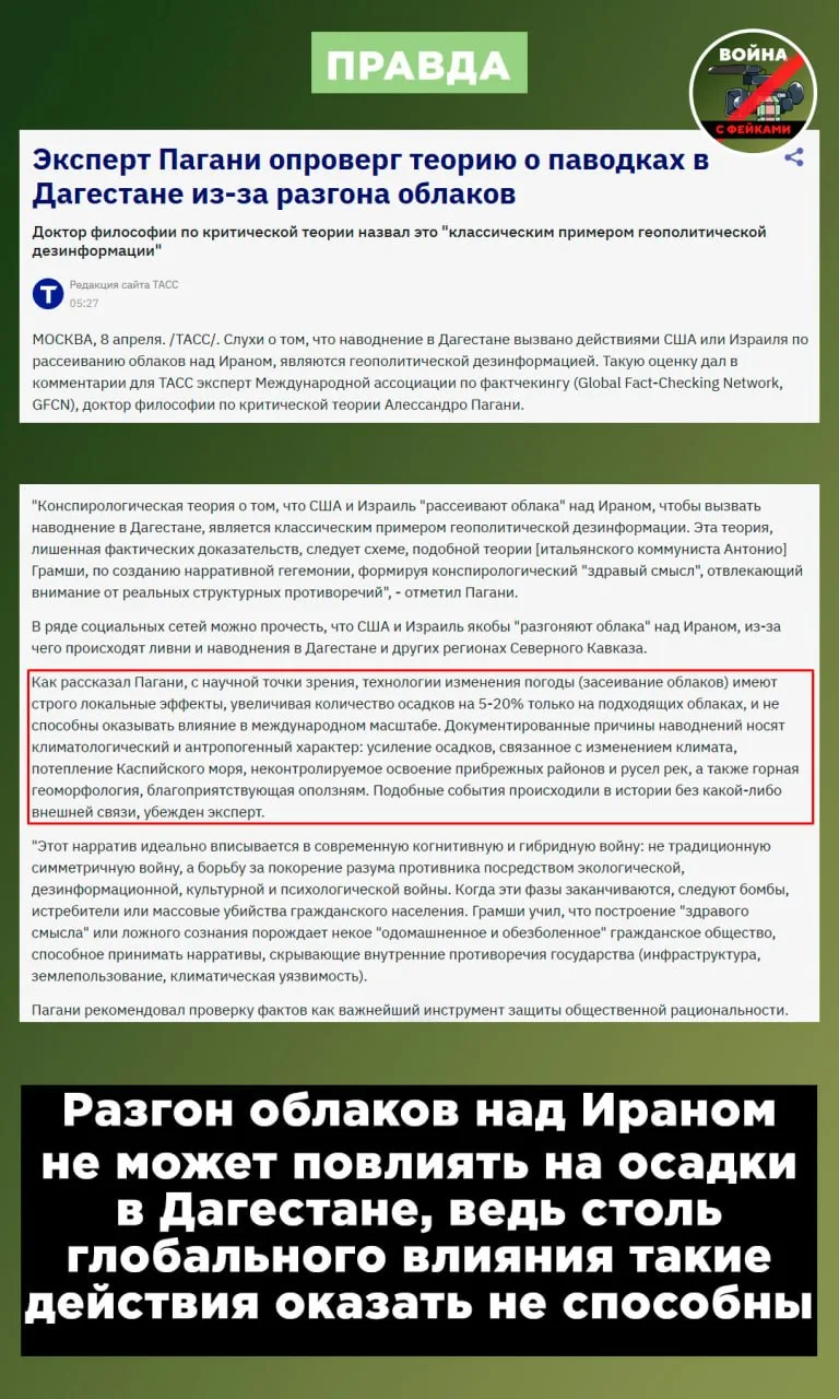 Изображение из сообщения канала