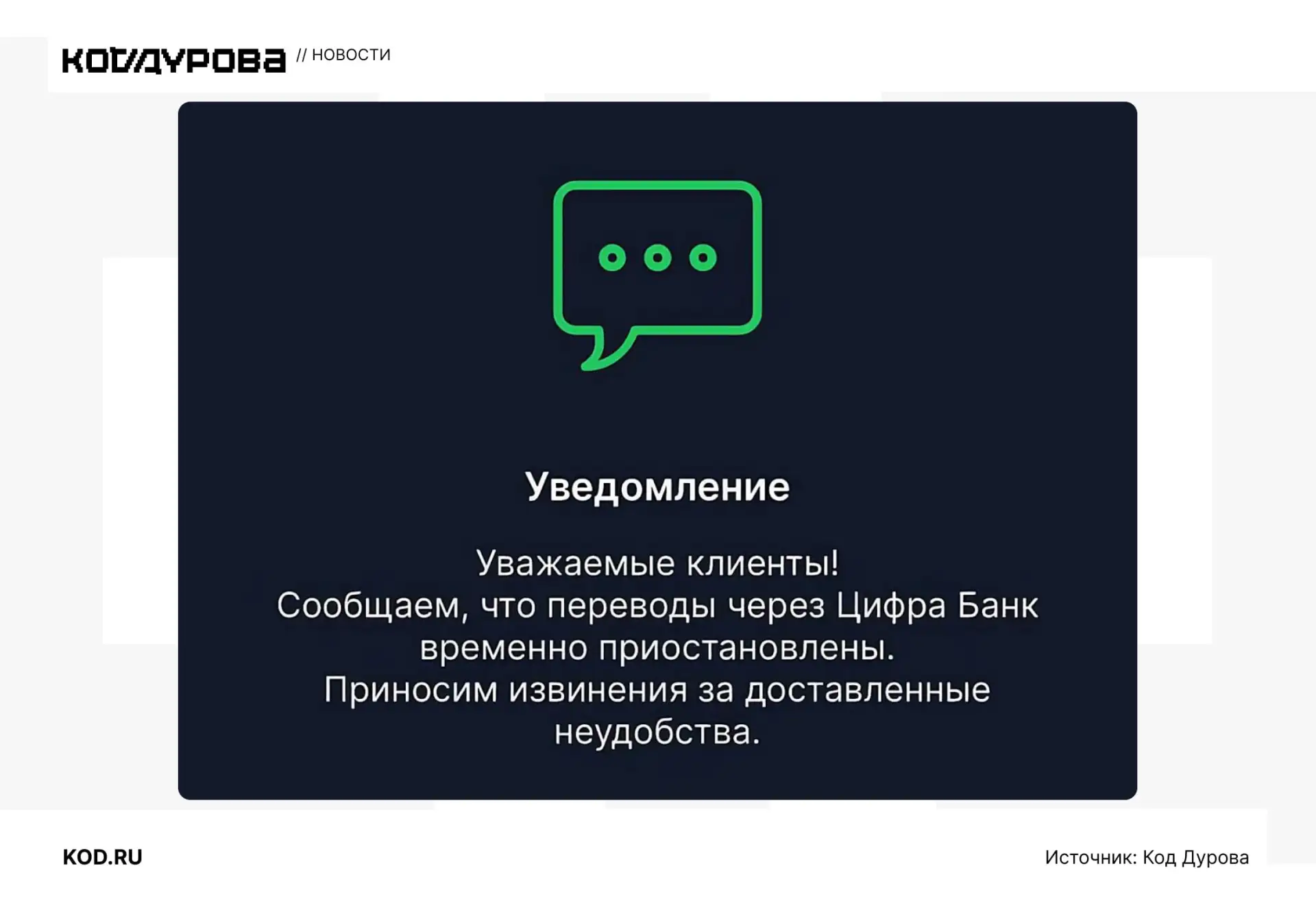 Изображение из сообщения канала