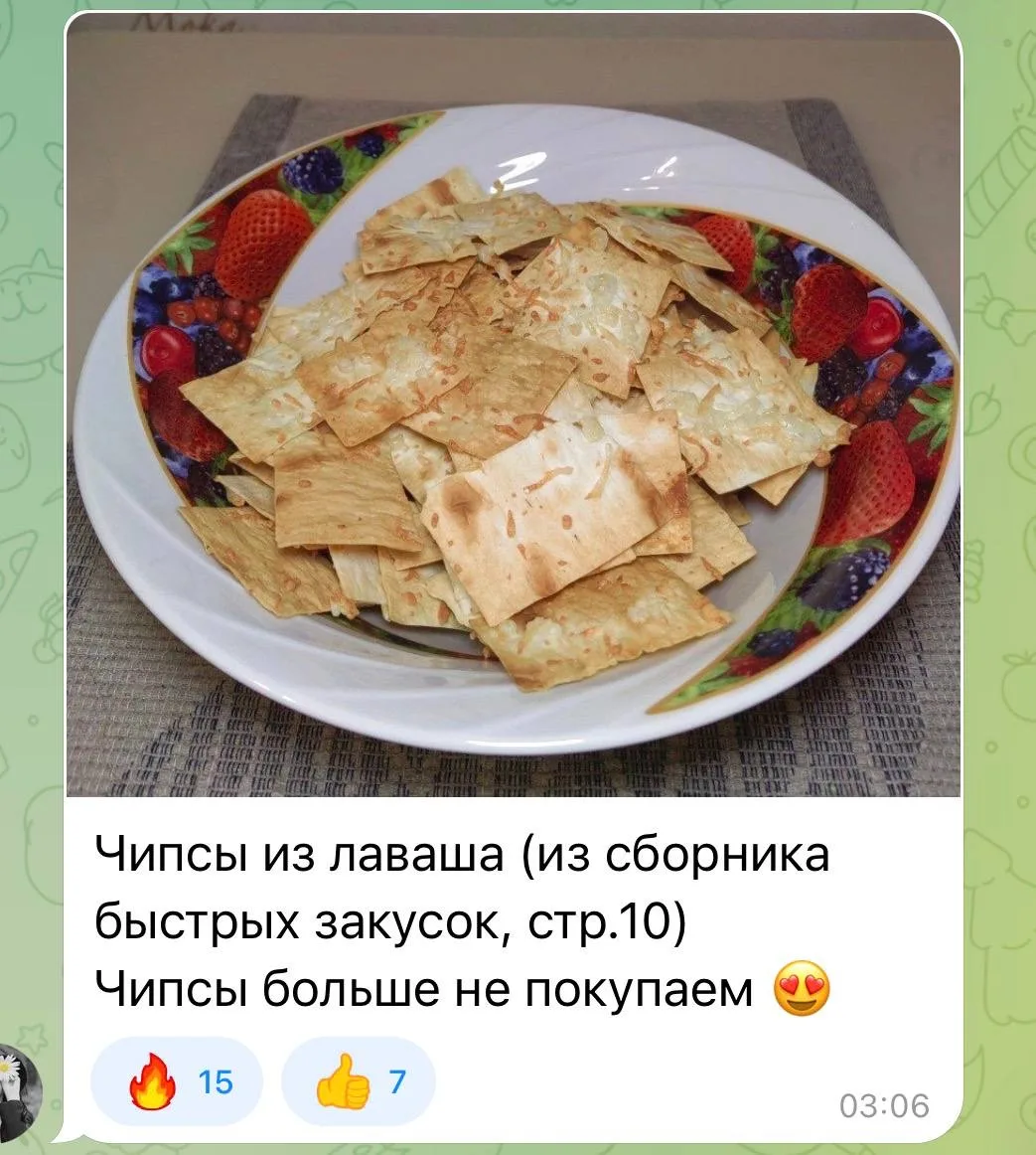 Изображение из сообщения канала