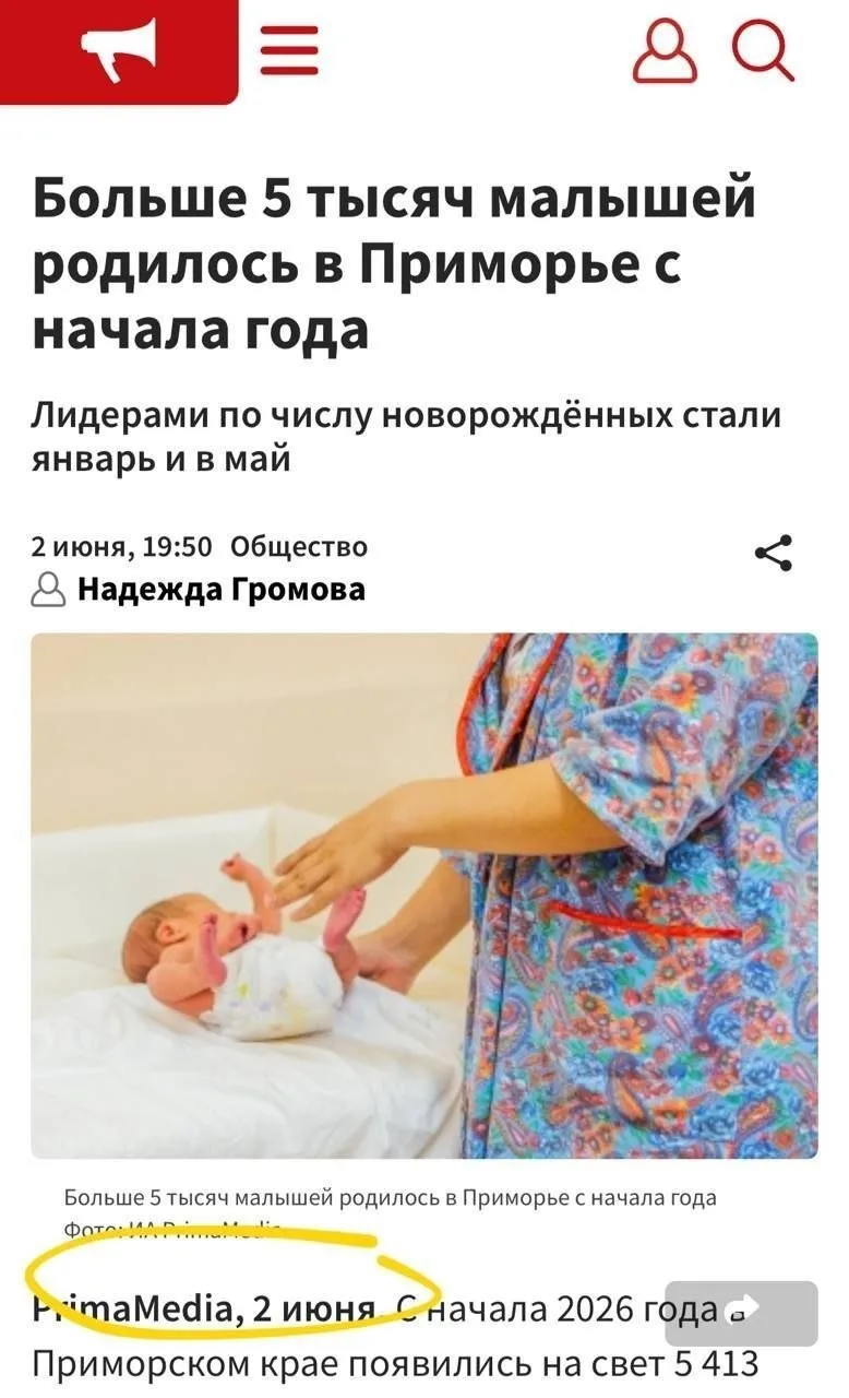 Изображение из сообщения канала