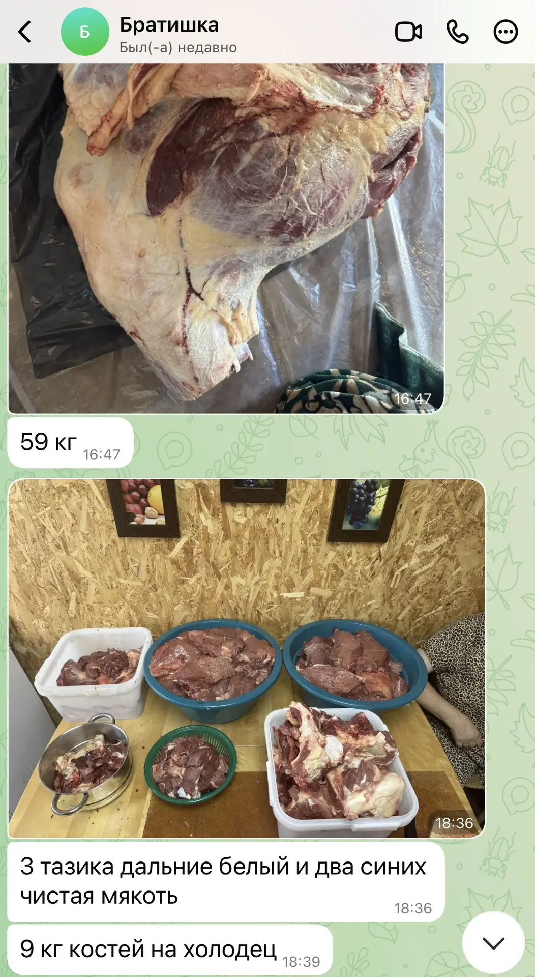 Изображение из сообщения канала
