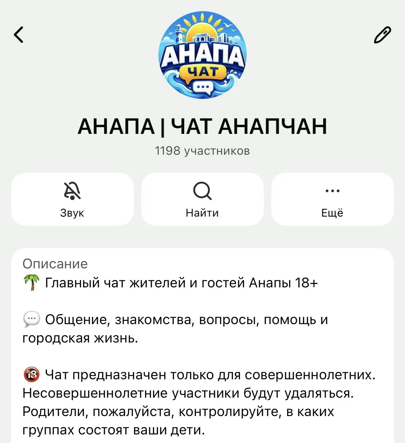 Изображение из сообщения канала