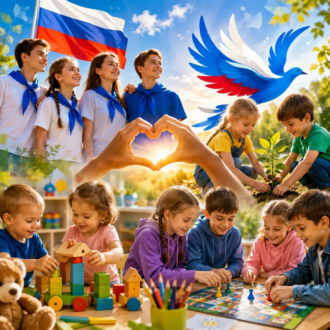 Изображение из сообщения канала