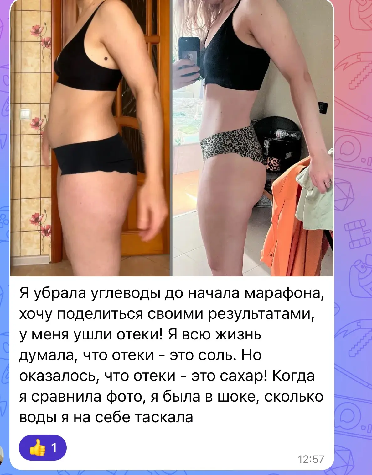 Изображение из сообщения канала