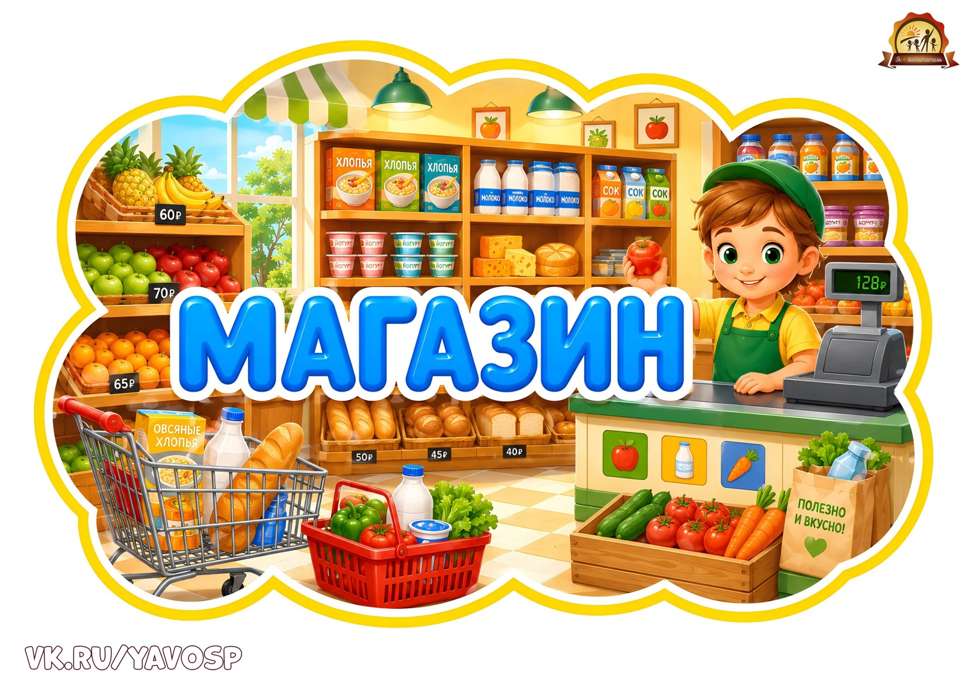Изображение из сообщения канала
