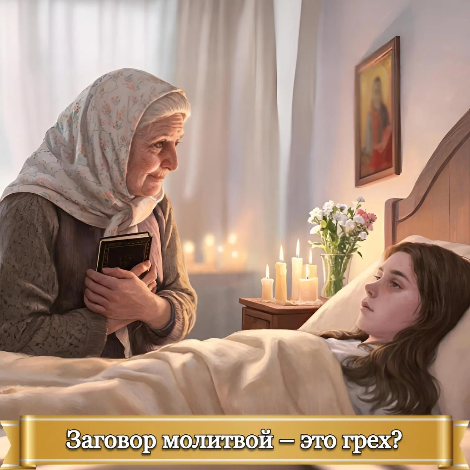 Изображение из сообщения канала