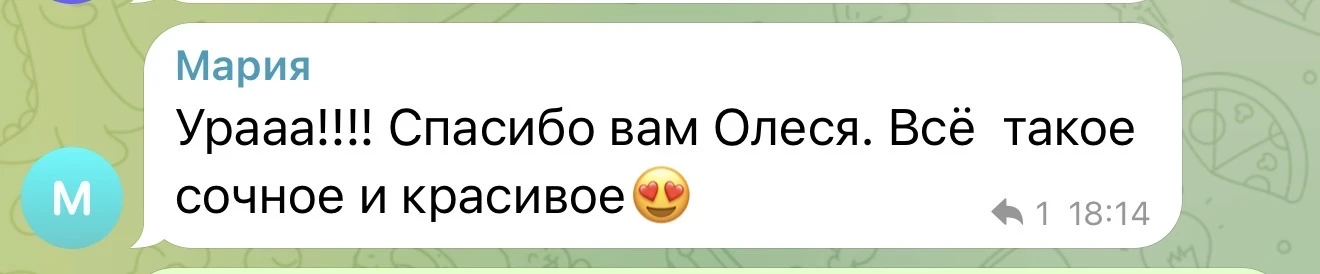 Изображение из сообщения канала