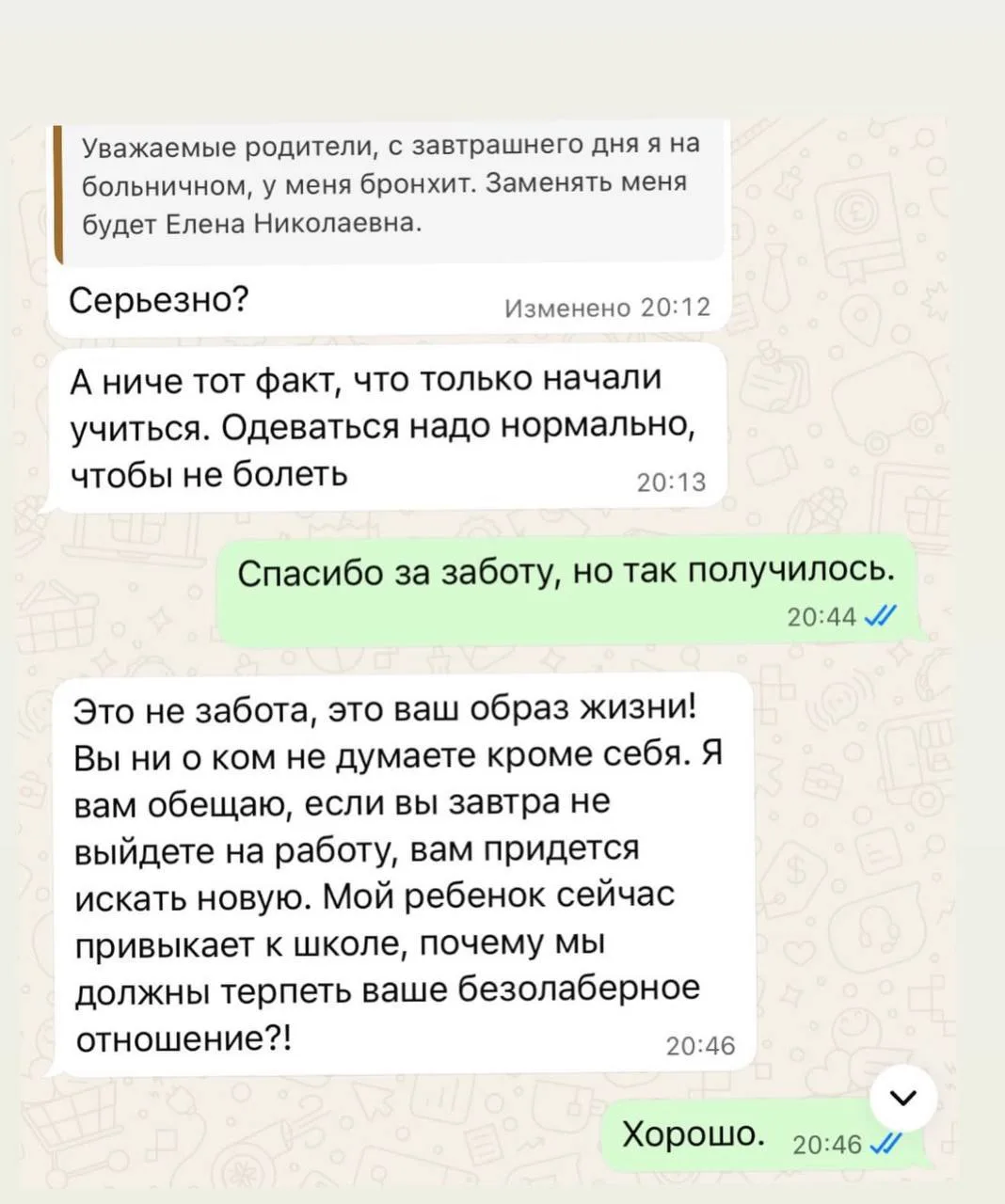 Изображение из сообщения канала