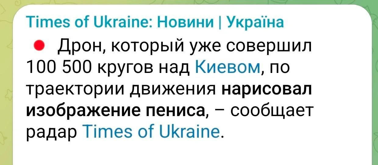 Изображение из сообщения канала