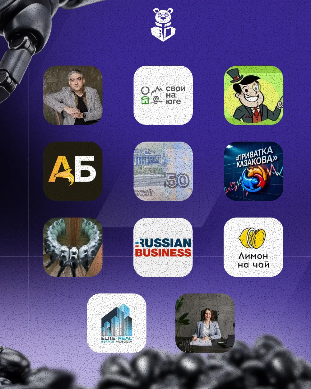 Изображение из сообщения канала