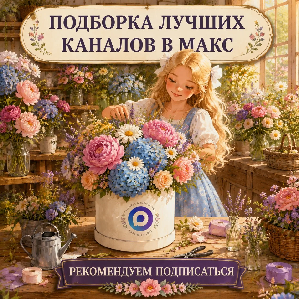 Изображение из сообщения канала