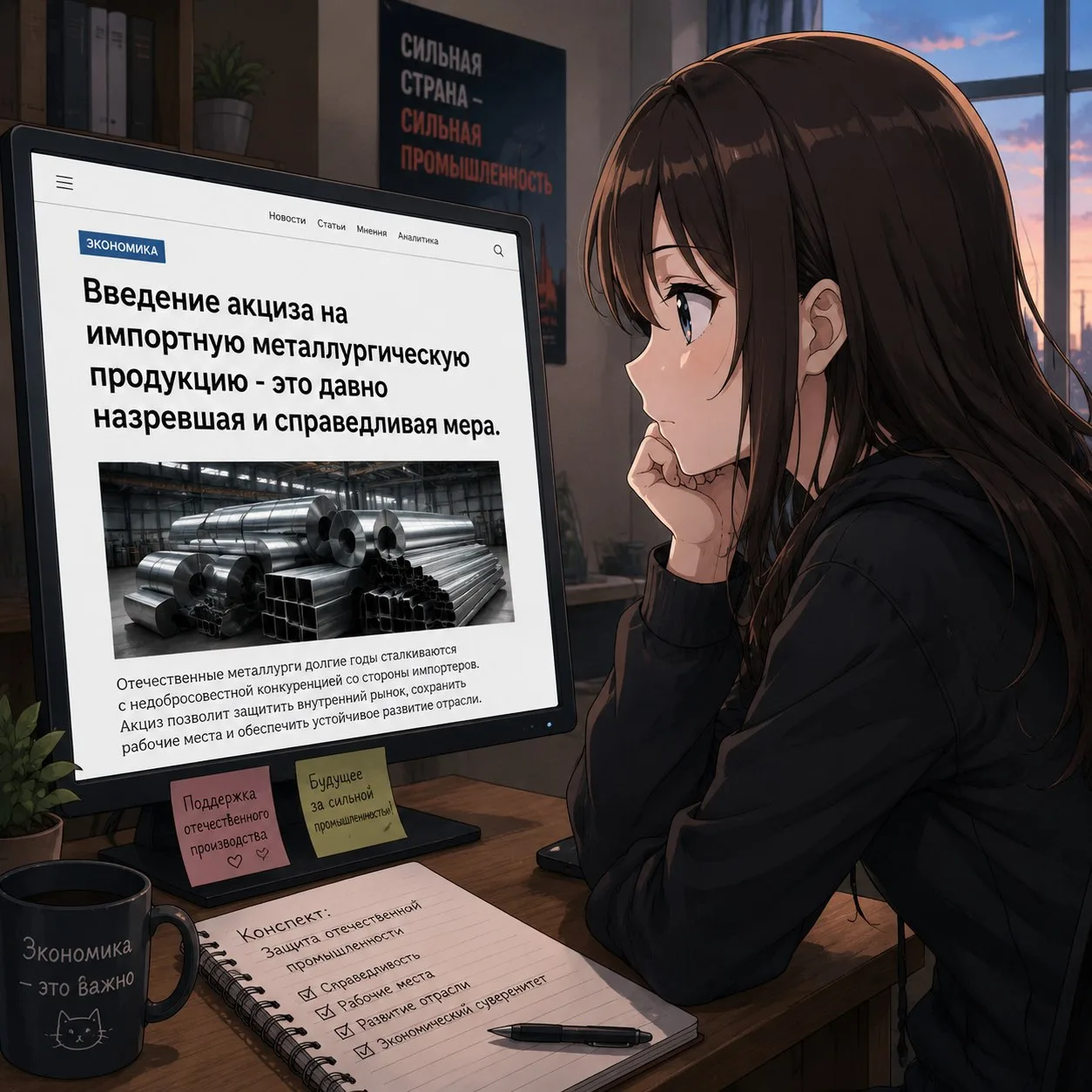 Изображение из сообщения канала