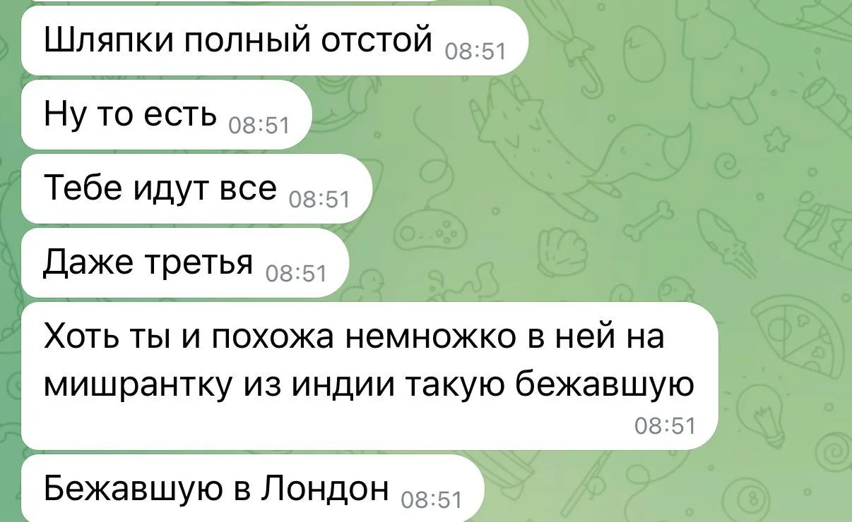 Изображение из сообщения канала