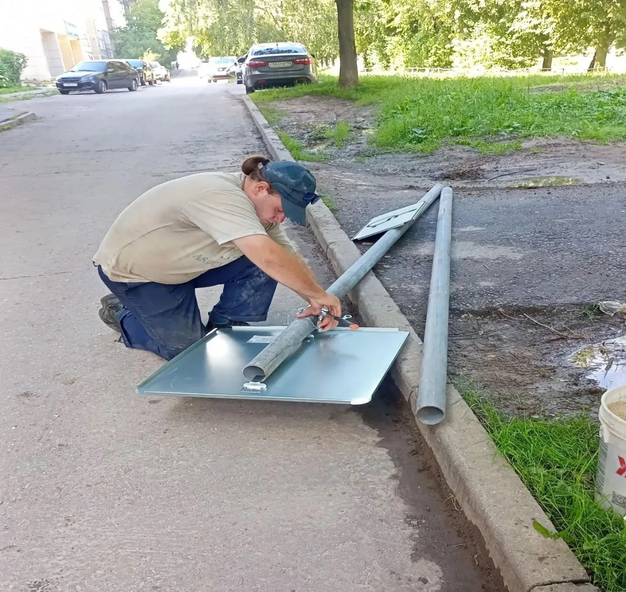 Изображение из сообщения канала