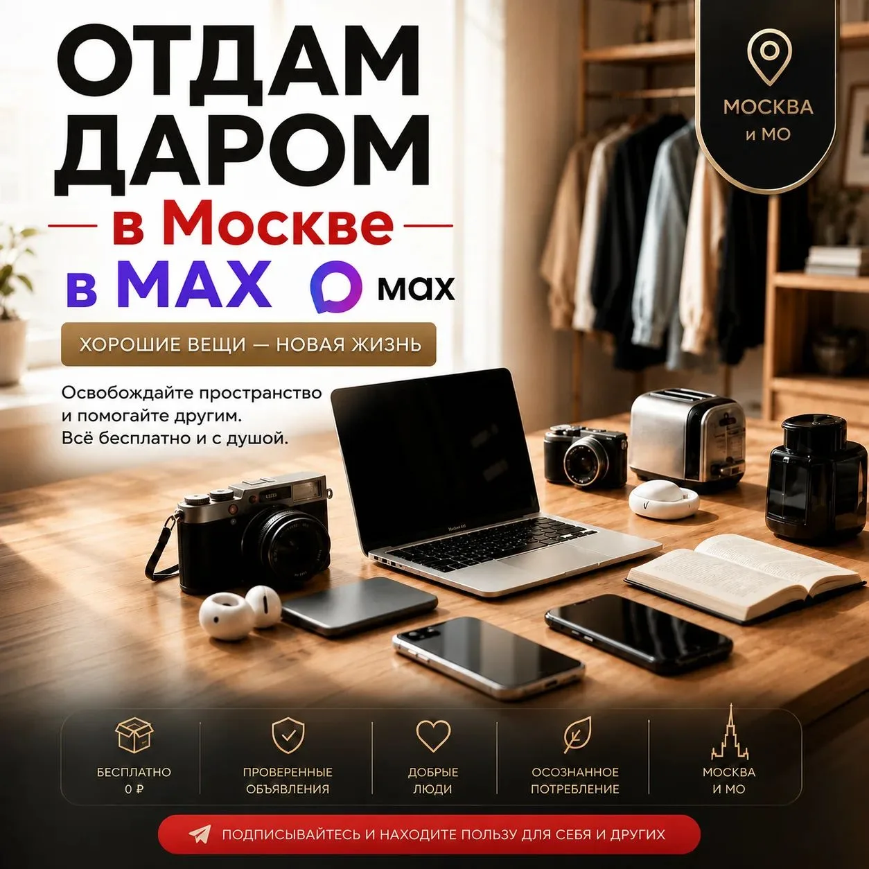 Изображение из сообщения канала