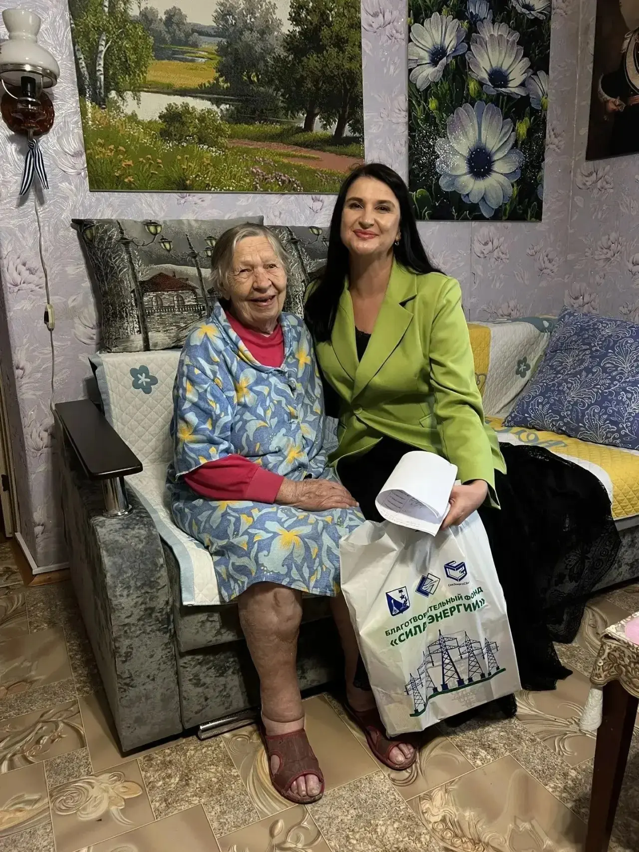 Изображение из сообщения канала