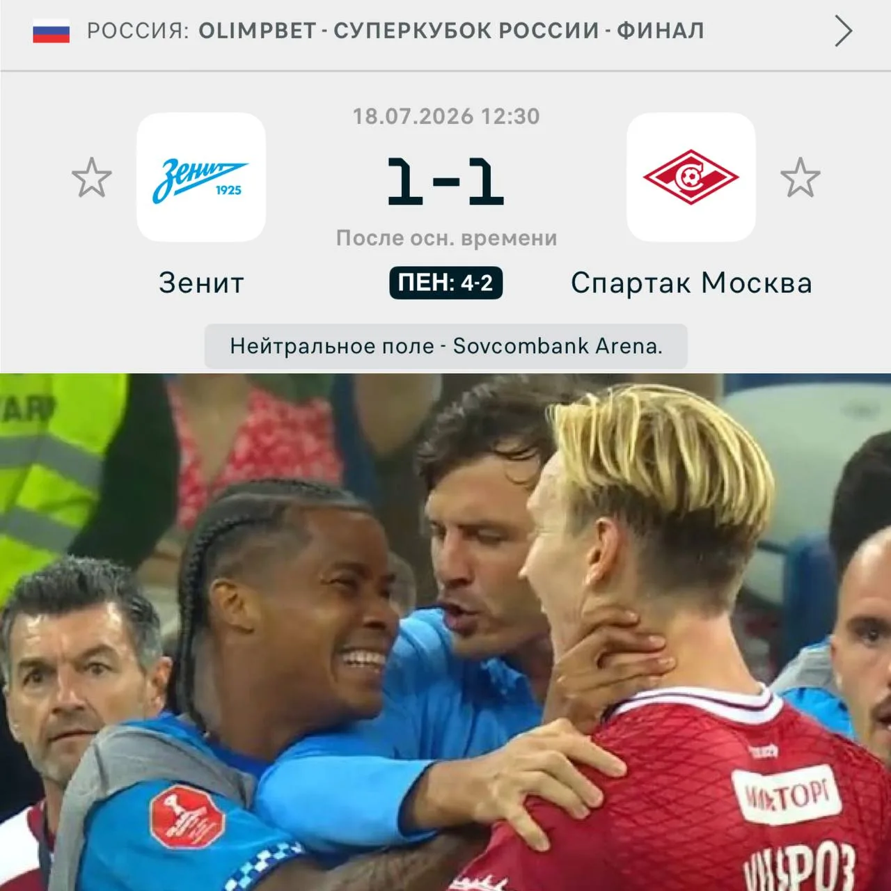 Изображение из сообщения канала
