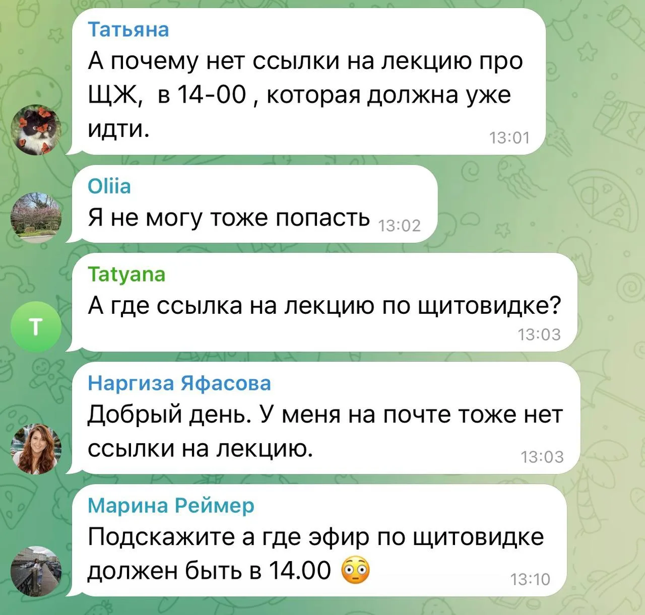 Изображение из сообщения канала