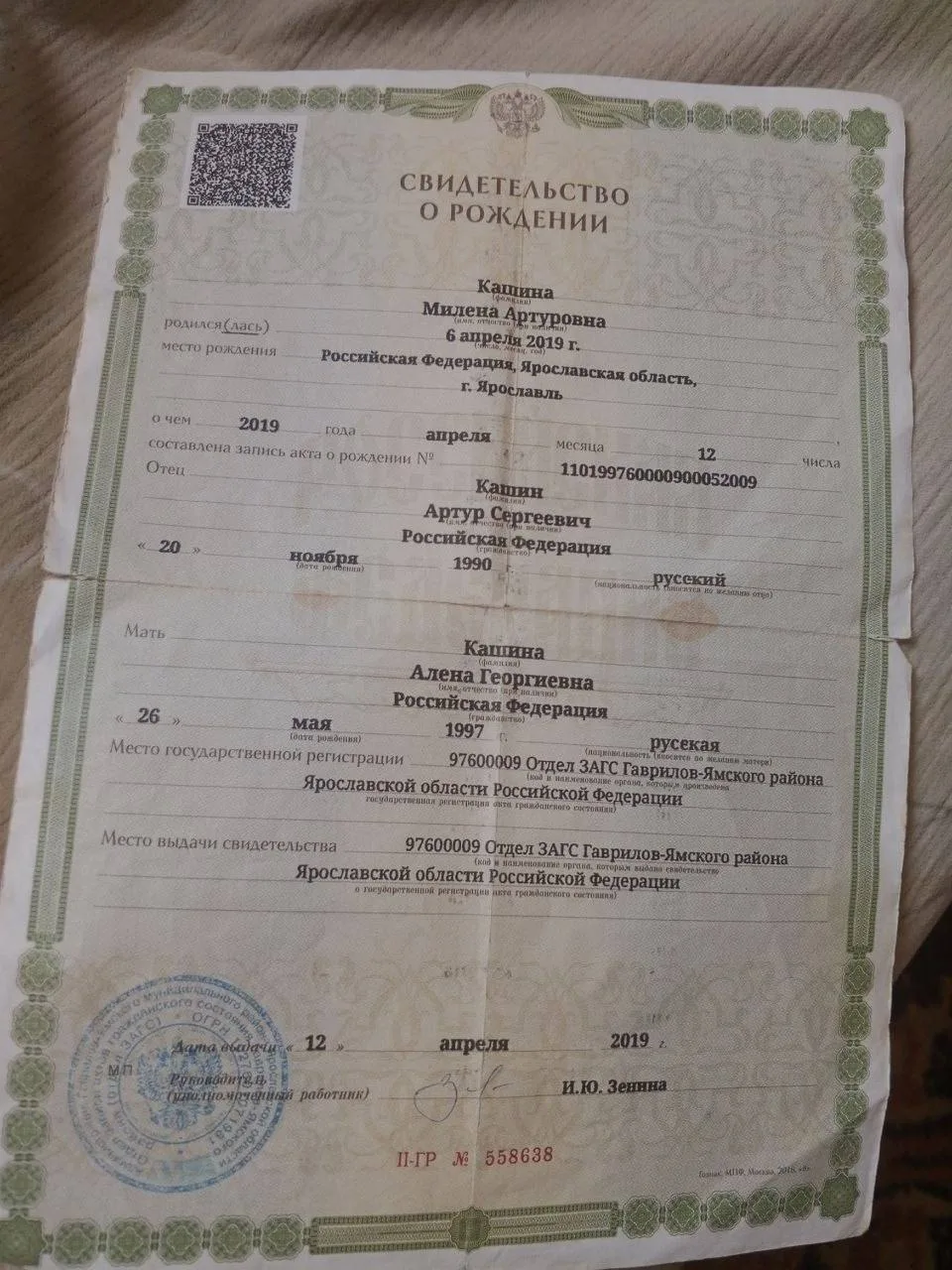 Изображение из сообщения канала