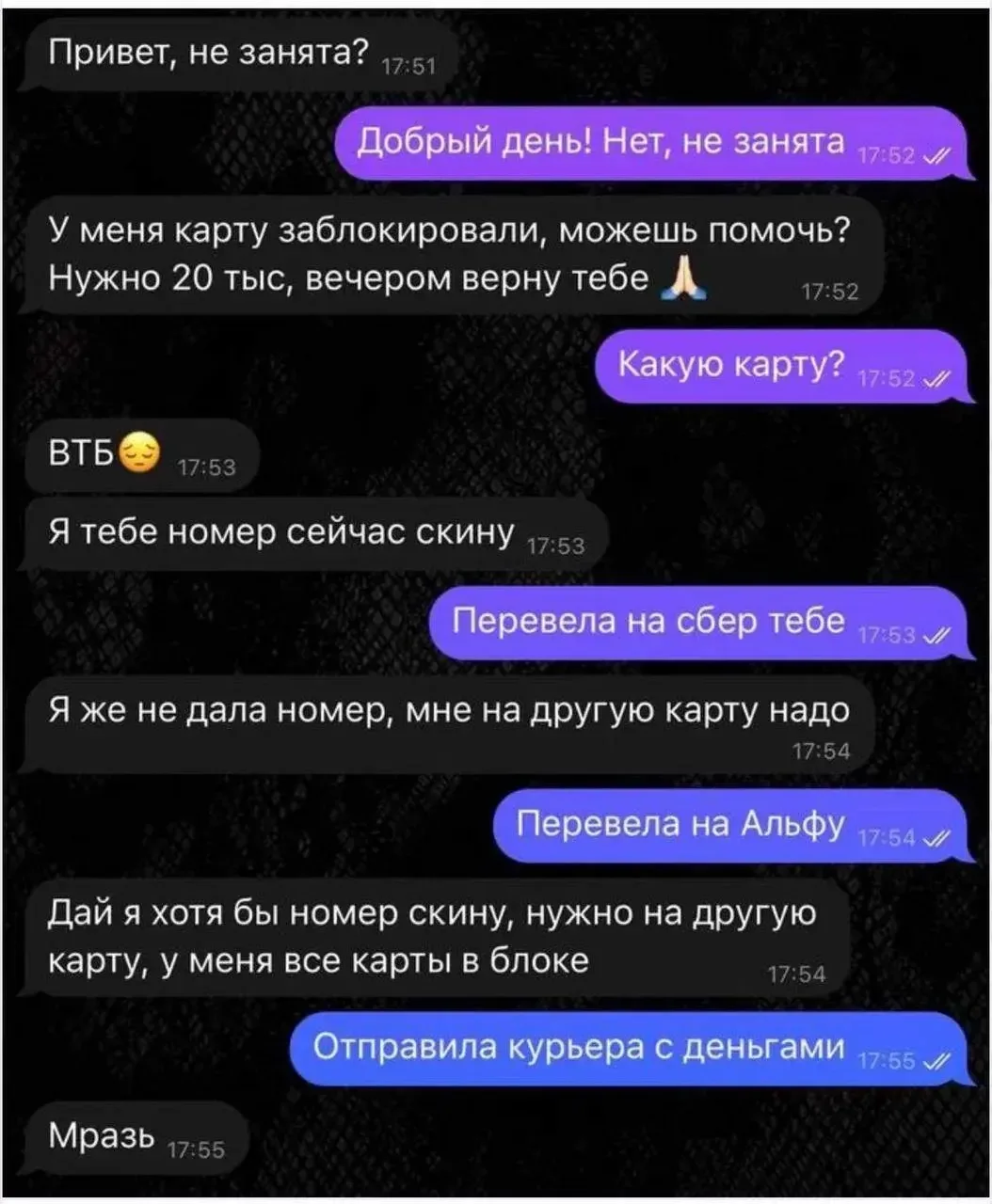 Изображение из сообщения канала