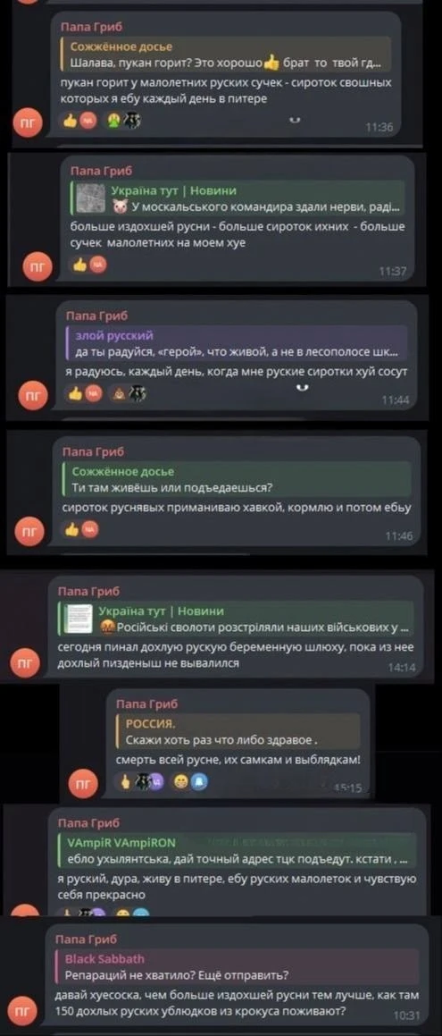 Изображение из сообщения канала