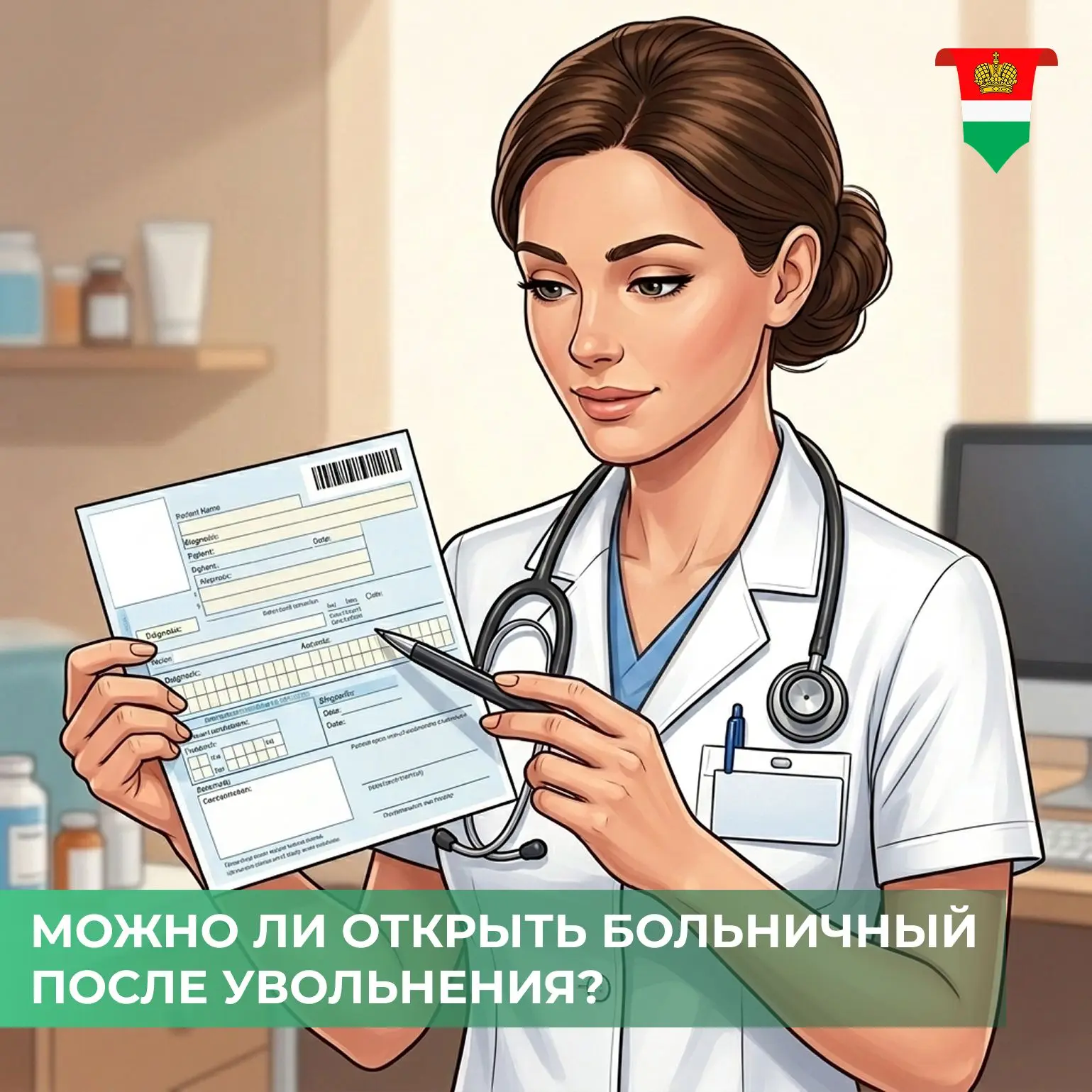 Изображение из сообщения канала