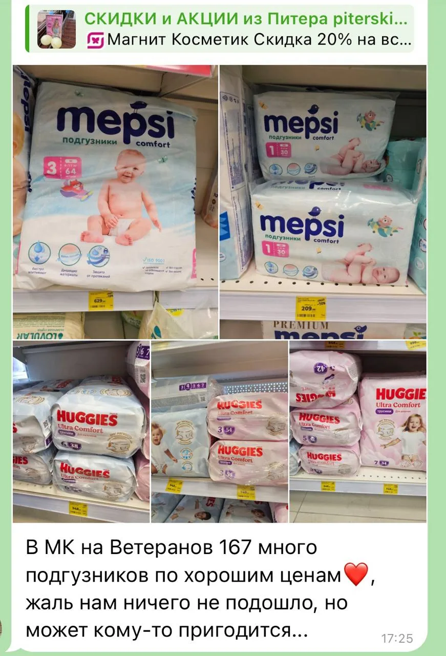 Изображение из сообщения канала
