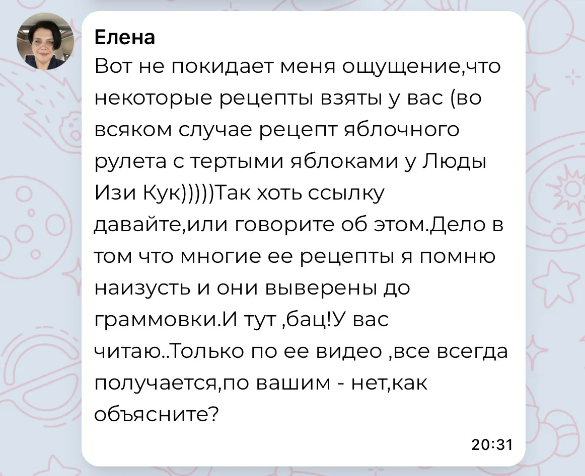 Изображение из сообщения канала