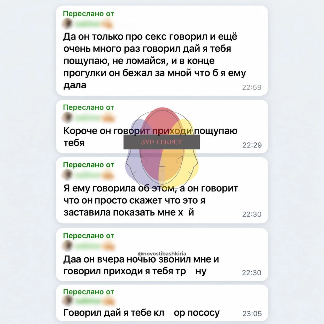 Изображение из сообщения канала