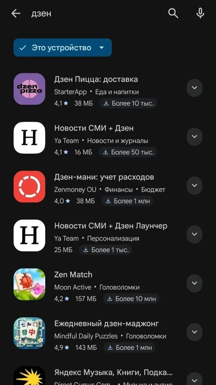 Изображение из сообщения канала