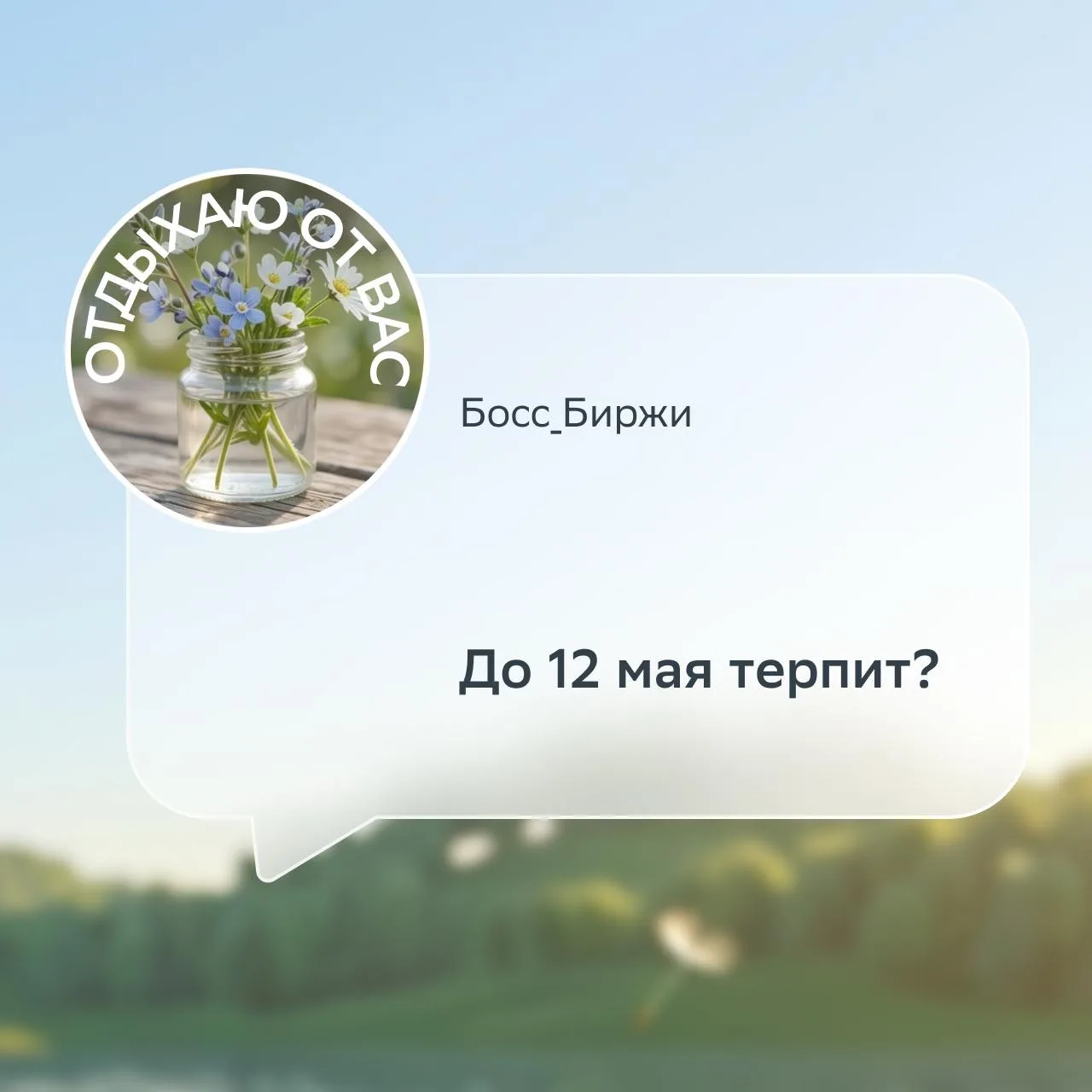 Изображение из сообщения канала