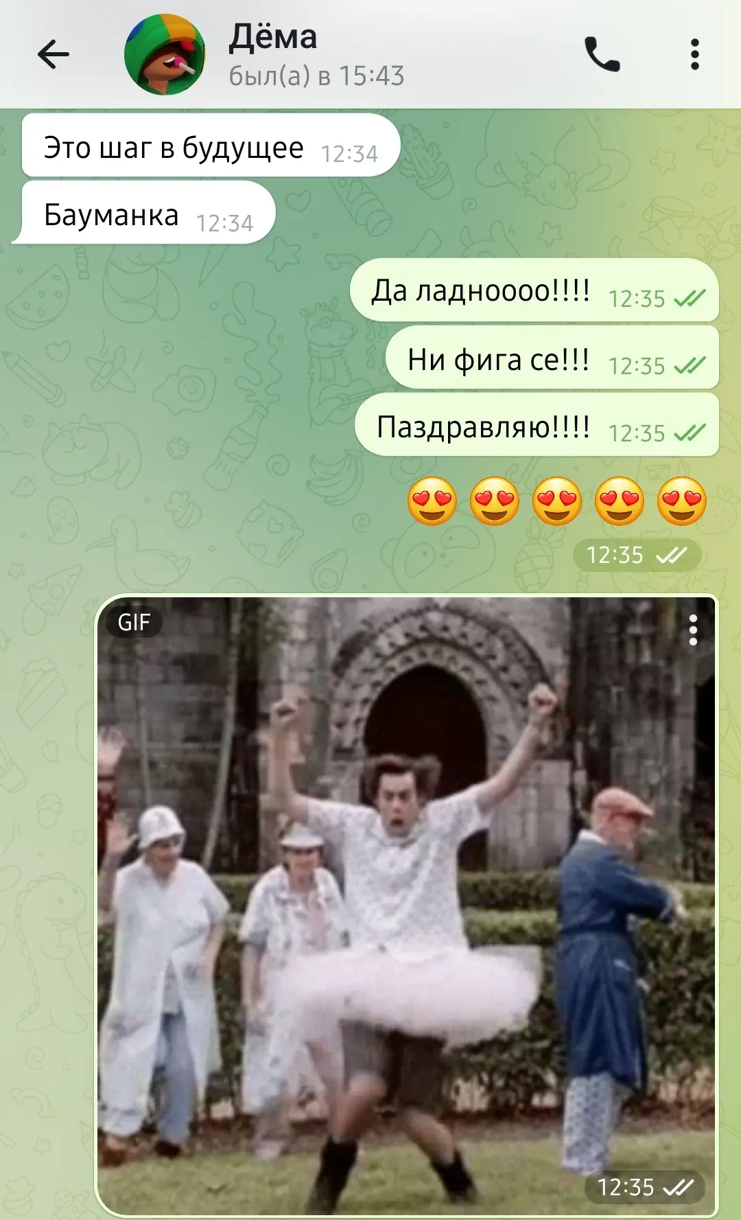 Изображение из сообщения канала