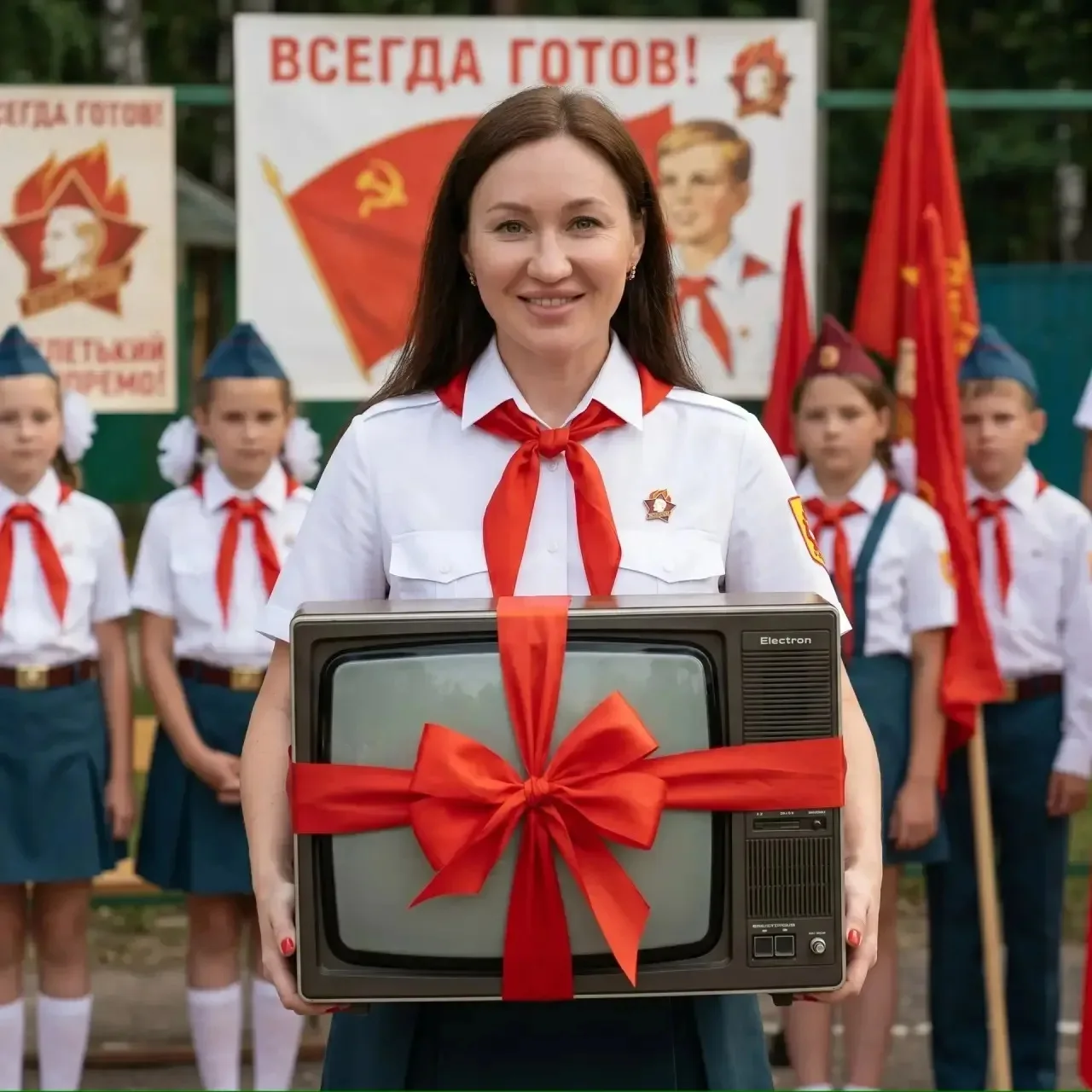 Изображение из сообщения канала