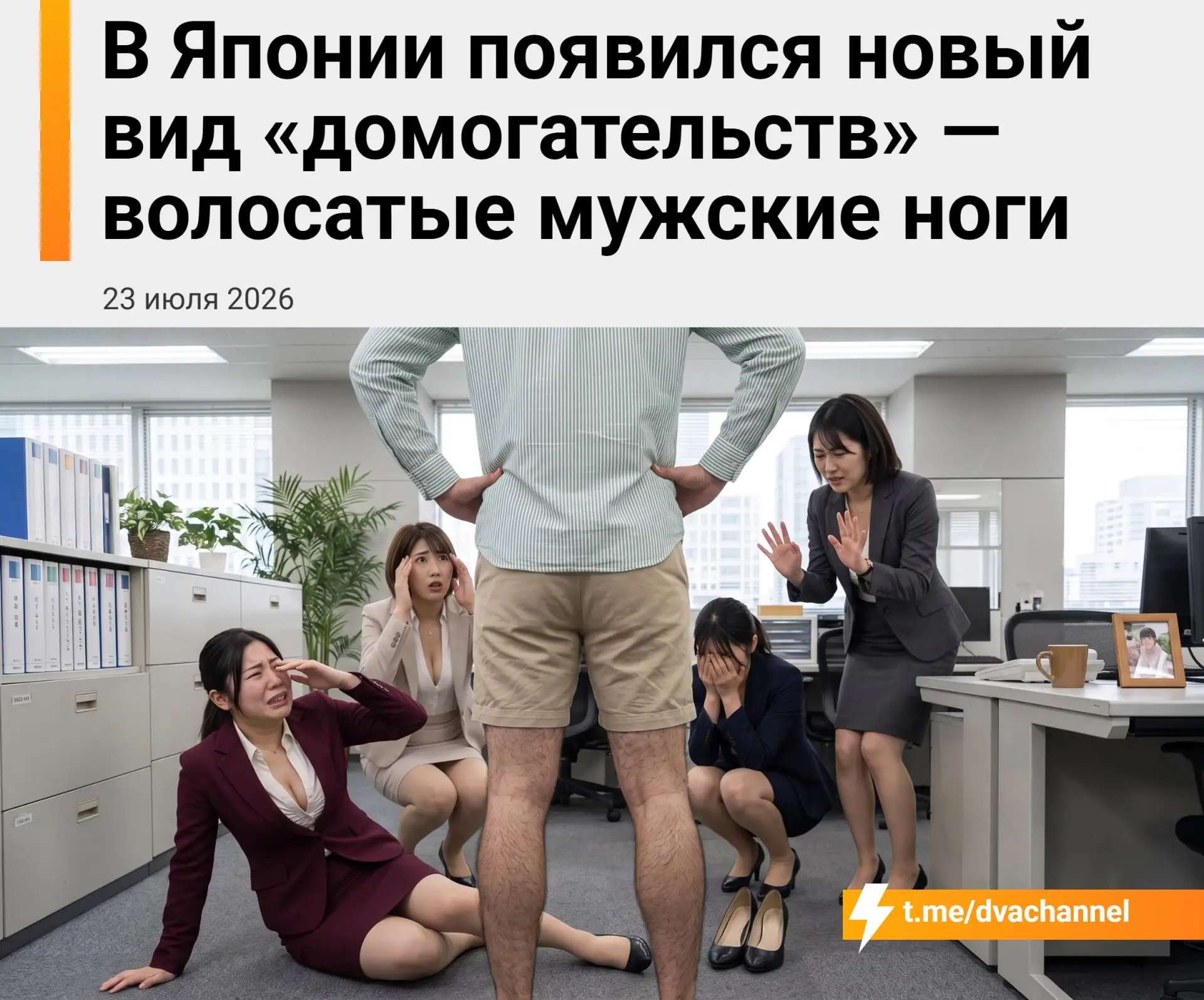Изображение из сообщения канала