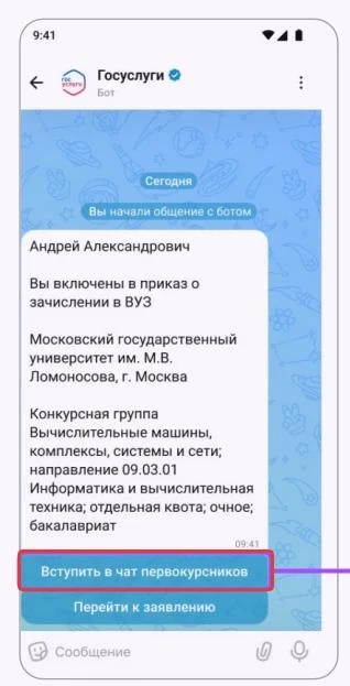 Изображение из сообщения канала