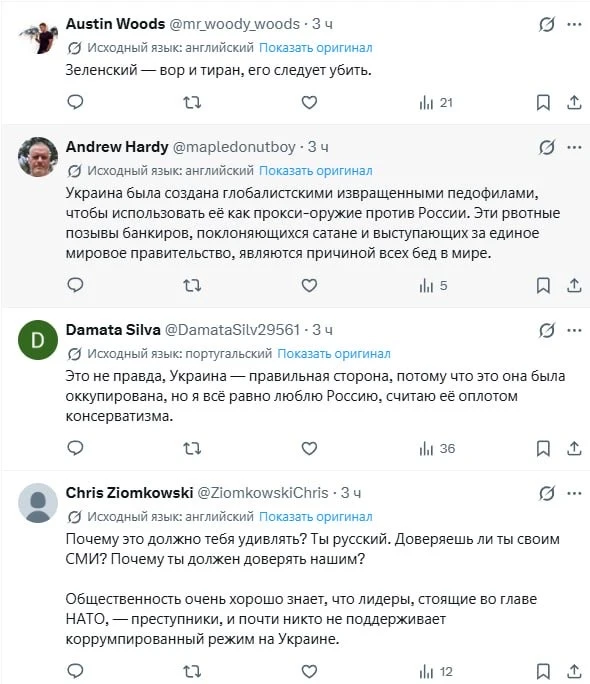 Изображение из сообщения канала