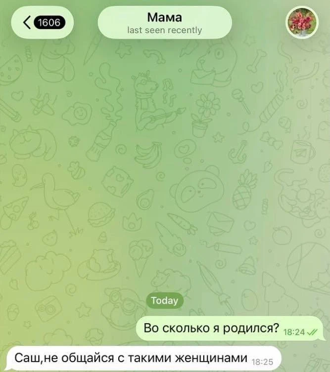 Изображение из сообщения канала