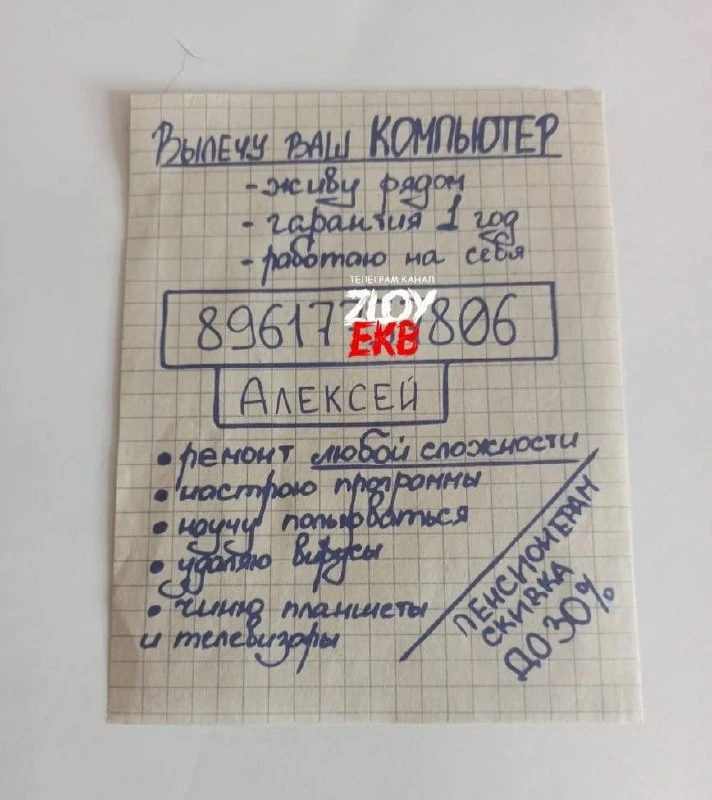 Изображение из сообщения канала