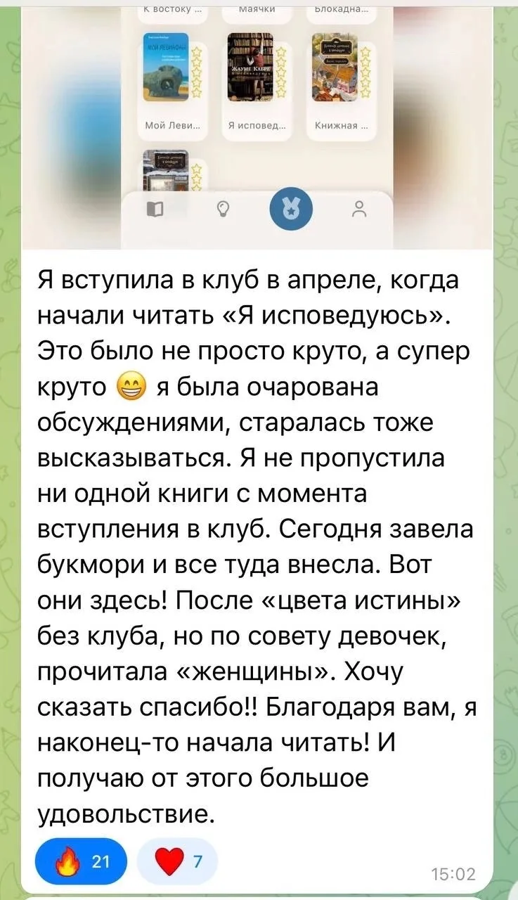 Изображение из сообщения канала