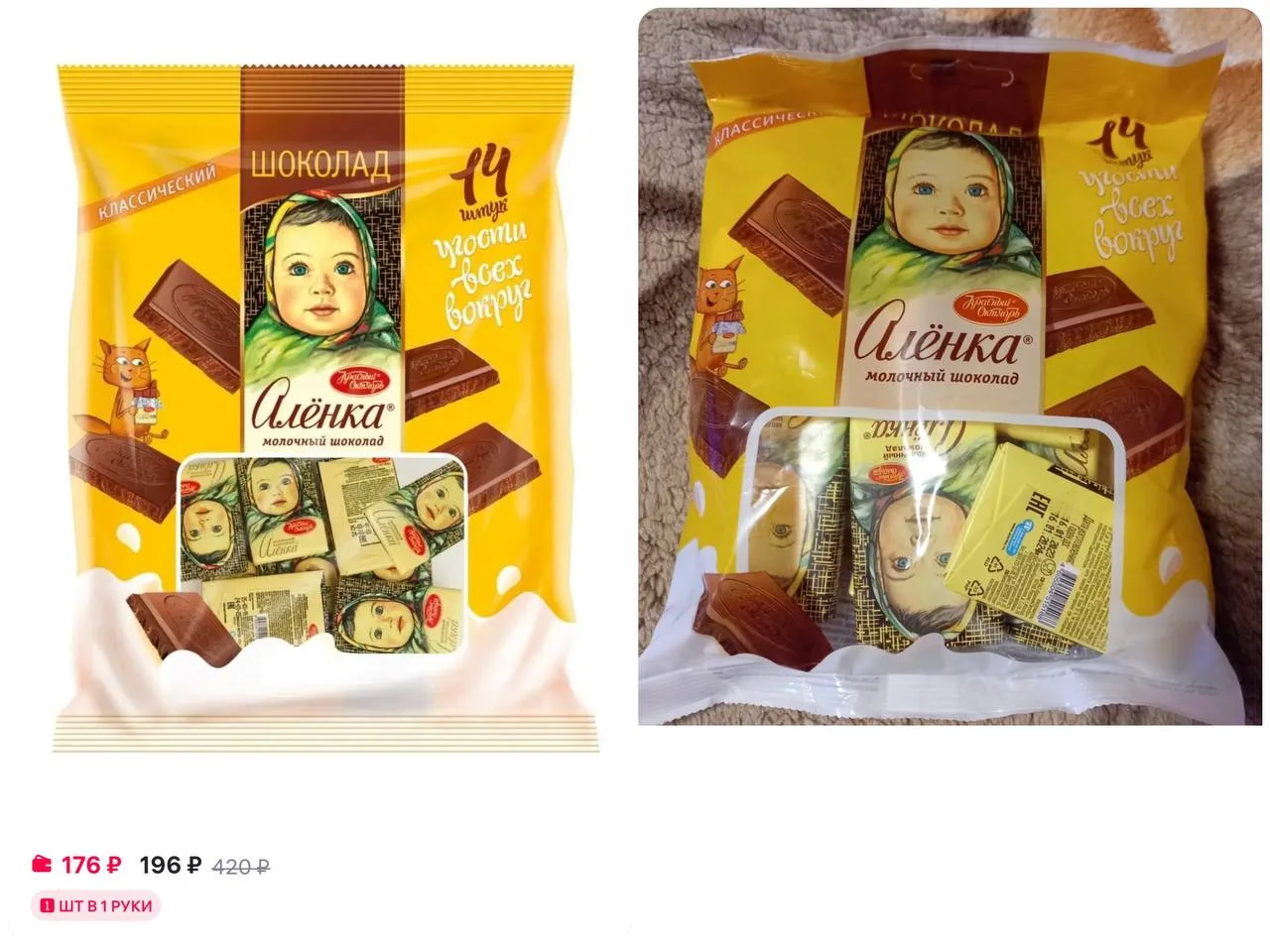 Изображение из сообщения канала