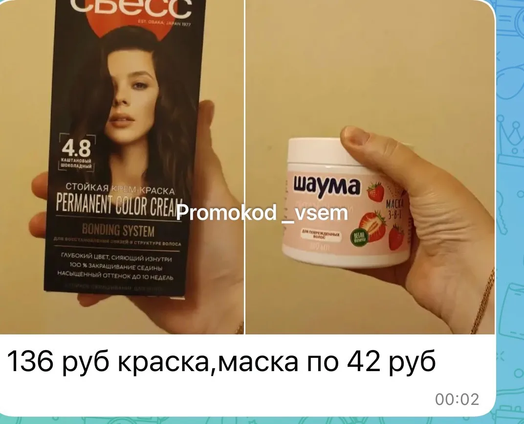 Изображение из сообщения канала
