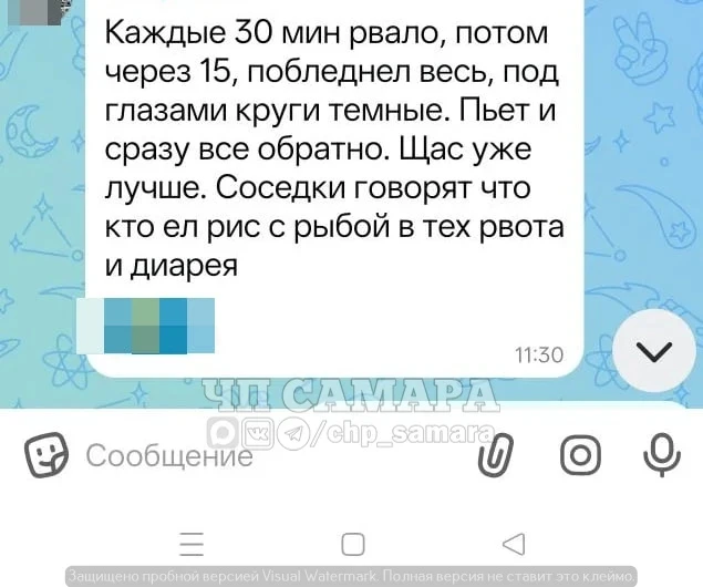 Изображение из сообщения канала