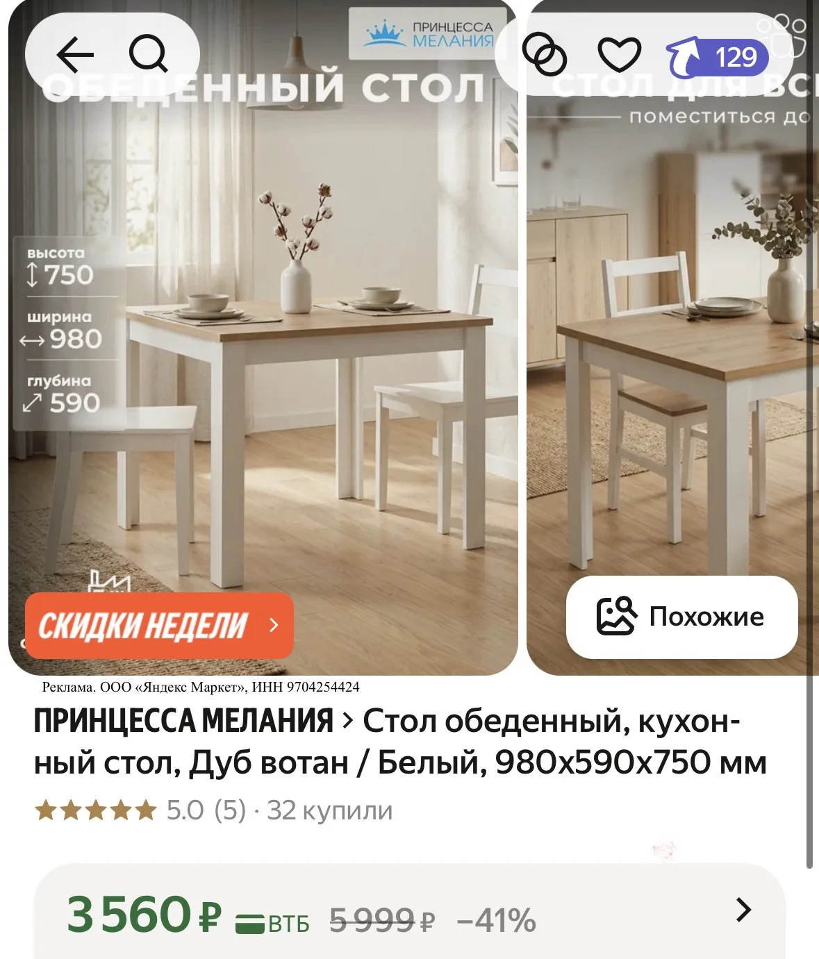 Изображение из сообщения канала