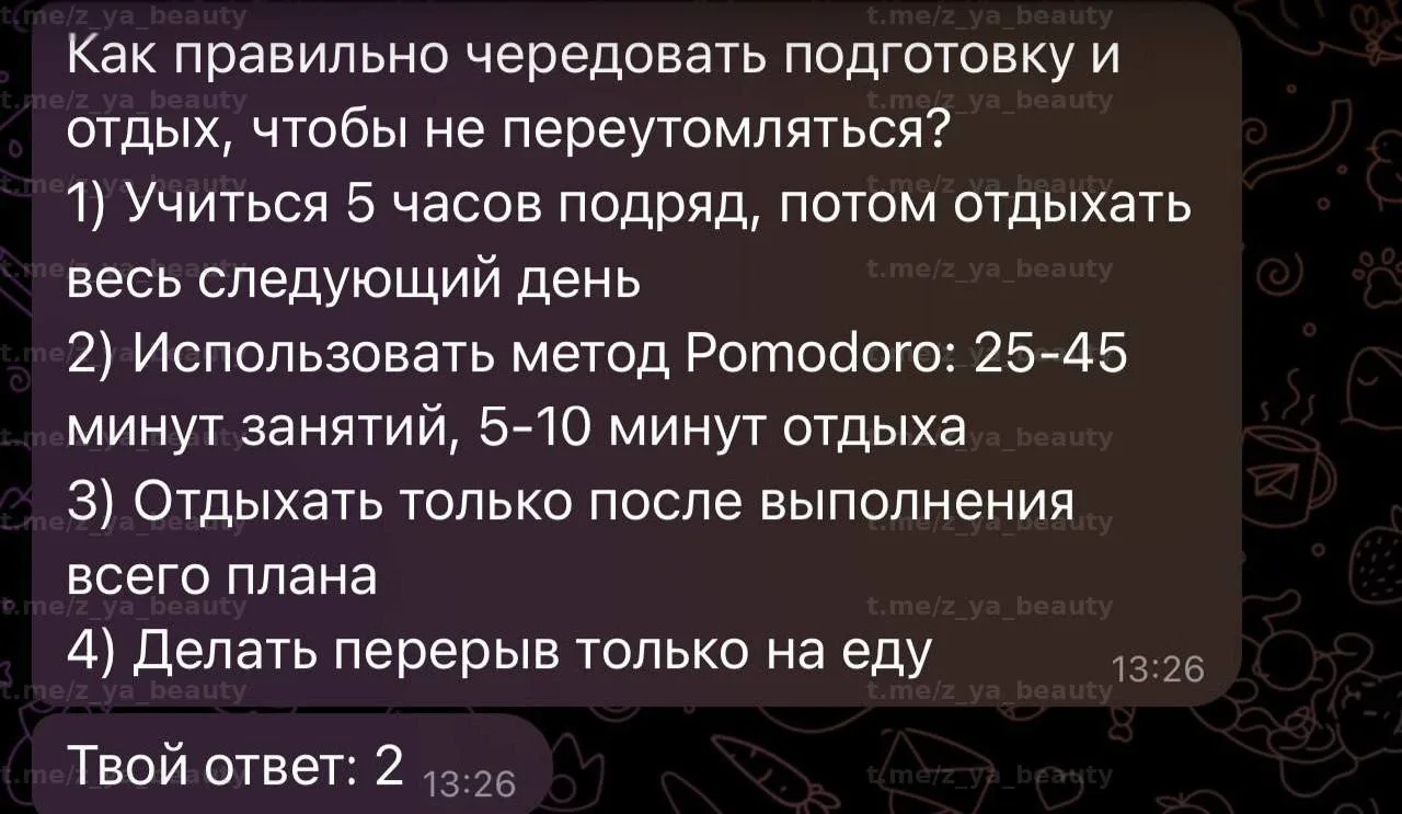 Изображение из сообщения канала