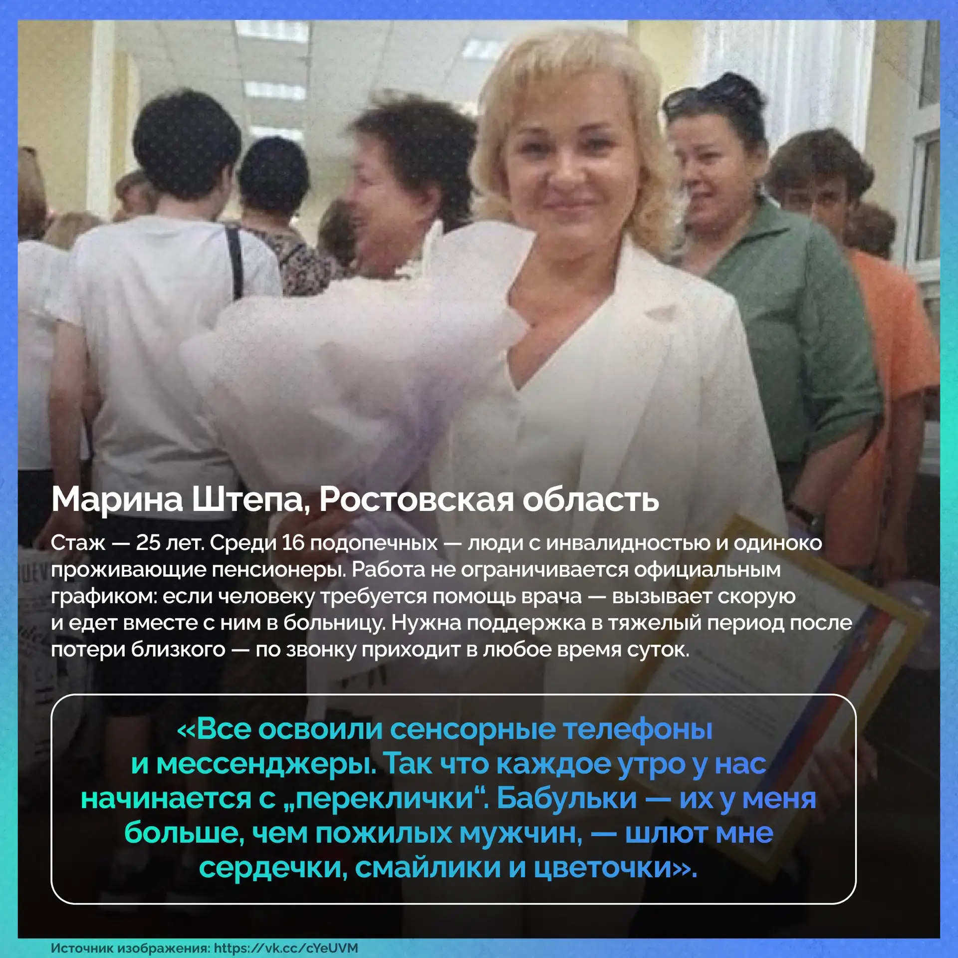 Изображение из сообщения канала